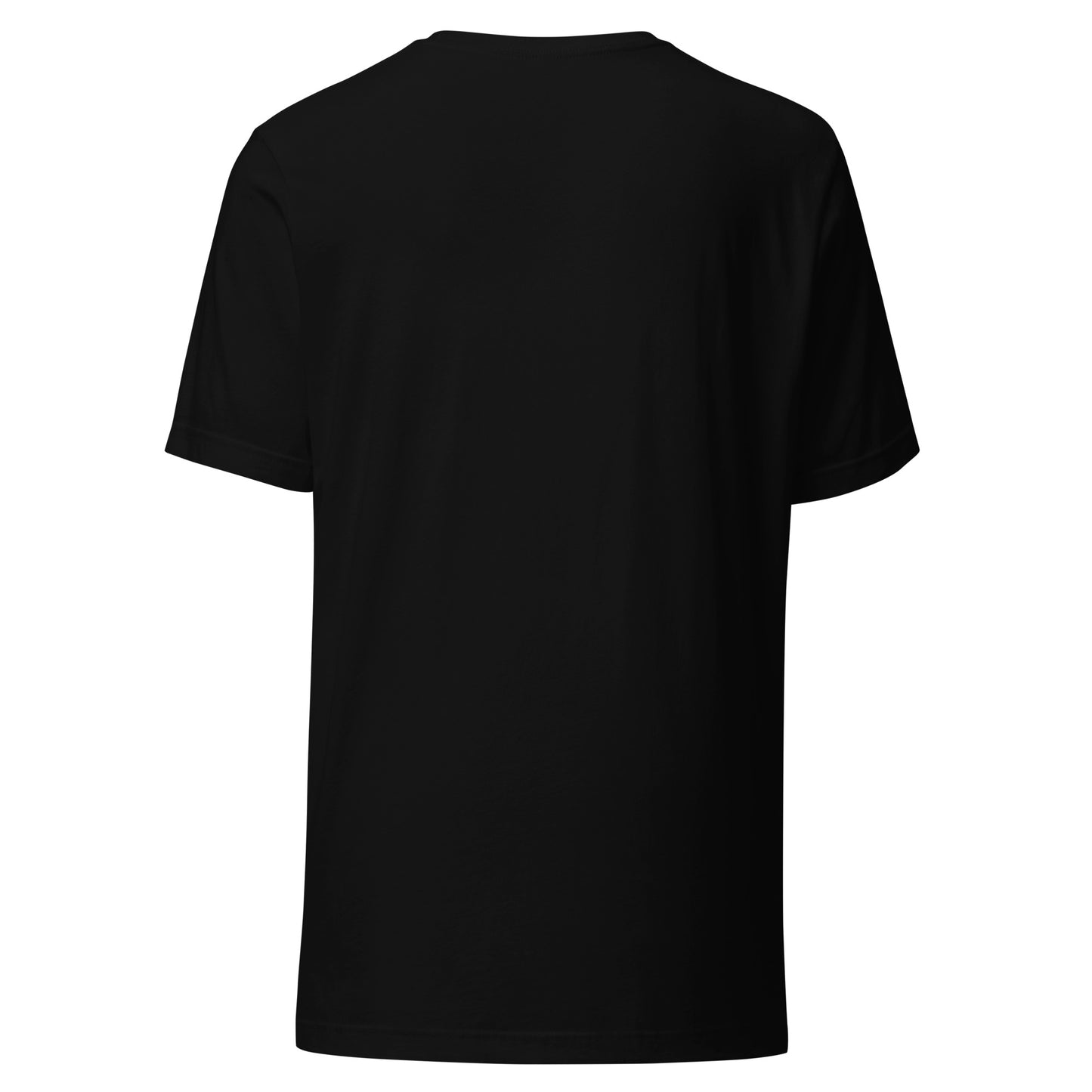 All Pockets Stuffed ORG/BLK Unisex t-shirt