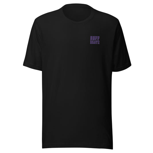 Ruff Beatz Purple logo Unisex t-shirt