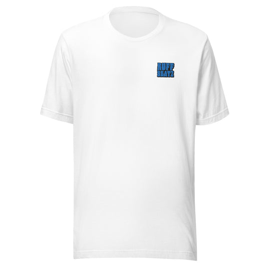 Ruff Beatz UNC Blue Unisex t-shirt